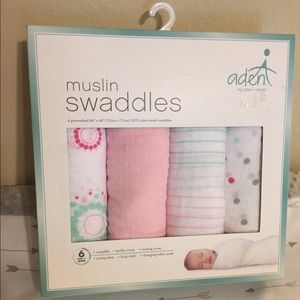 New Aden + Anais Muslin super soft swaddles
